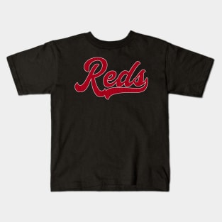 Reds Embroided Kids T-Shirt